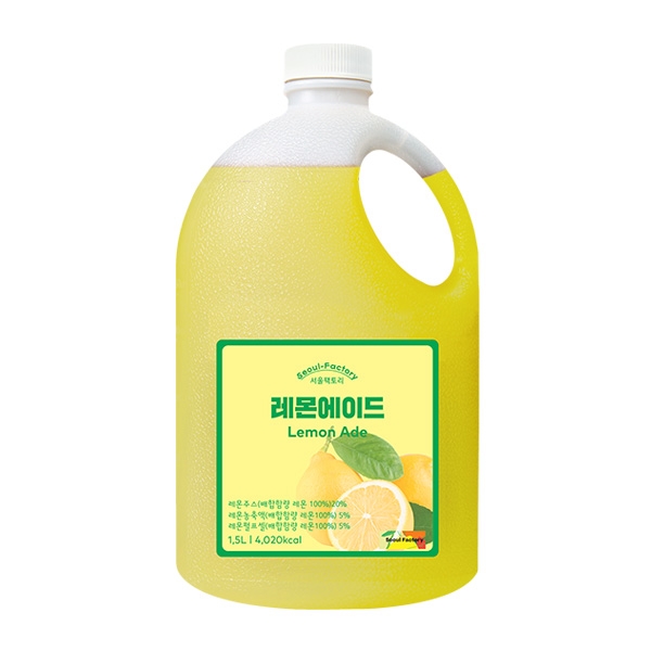 서울팩토리 레몬에이드 1.5L 1박스 6개