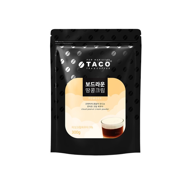 타코 보드라운 땅콩 크림 파우더 300g 1박스 10개