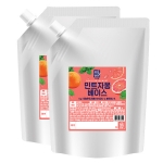 녹차원 민트자몽베이스 1kg 2개세트