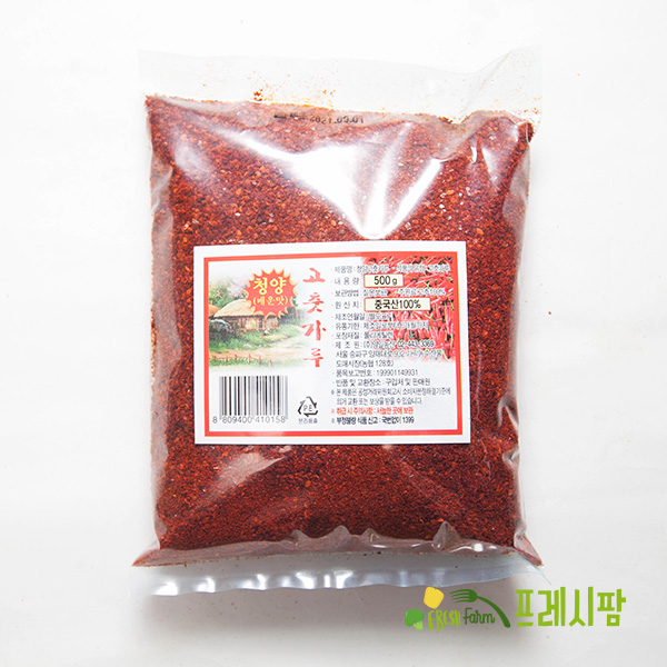 [프레시팜] 중국산 매운 햇 고추가루 특 1kg 내외